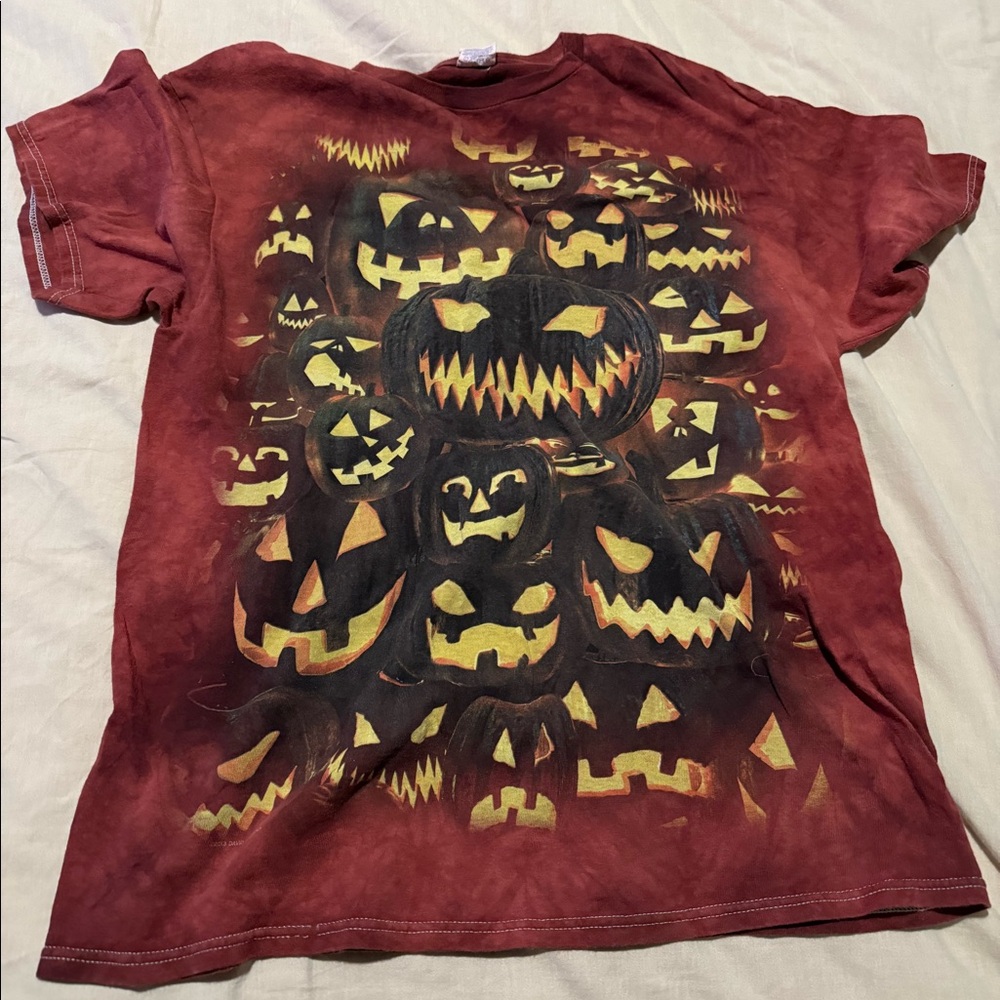Maroon Pumpkin Shirt